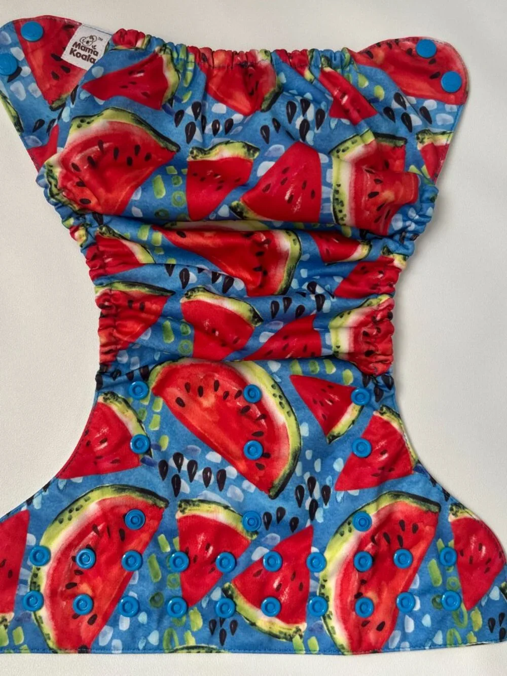 Mama Koala Watermelon Print Pocket Cloth Diaper OS No Insert NEW